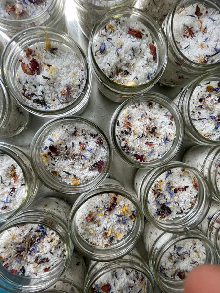 Flower Power Sea Salt Scrub