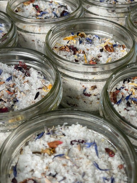Flower Power Sea Salt Scrub